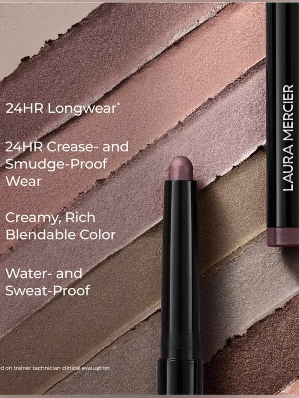 Laura Mercier. Caviar Stick Eye Shadow. Color: Strike A Rose. 1.64 g / 0.05 OZ.